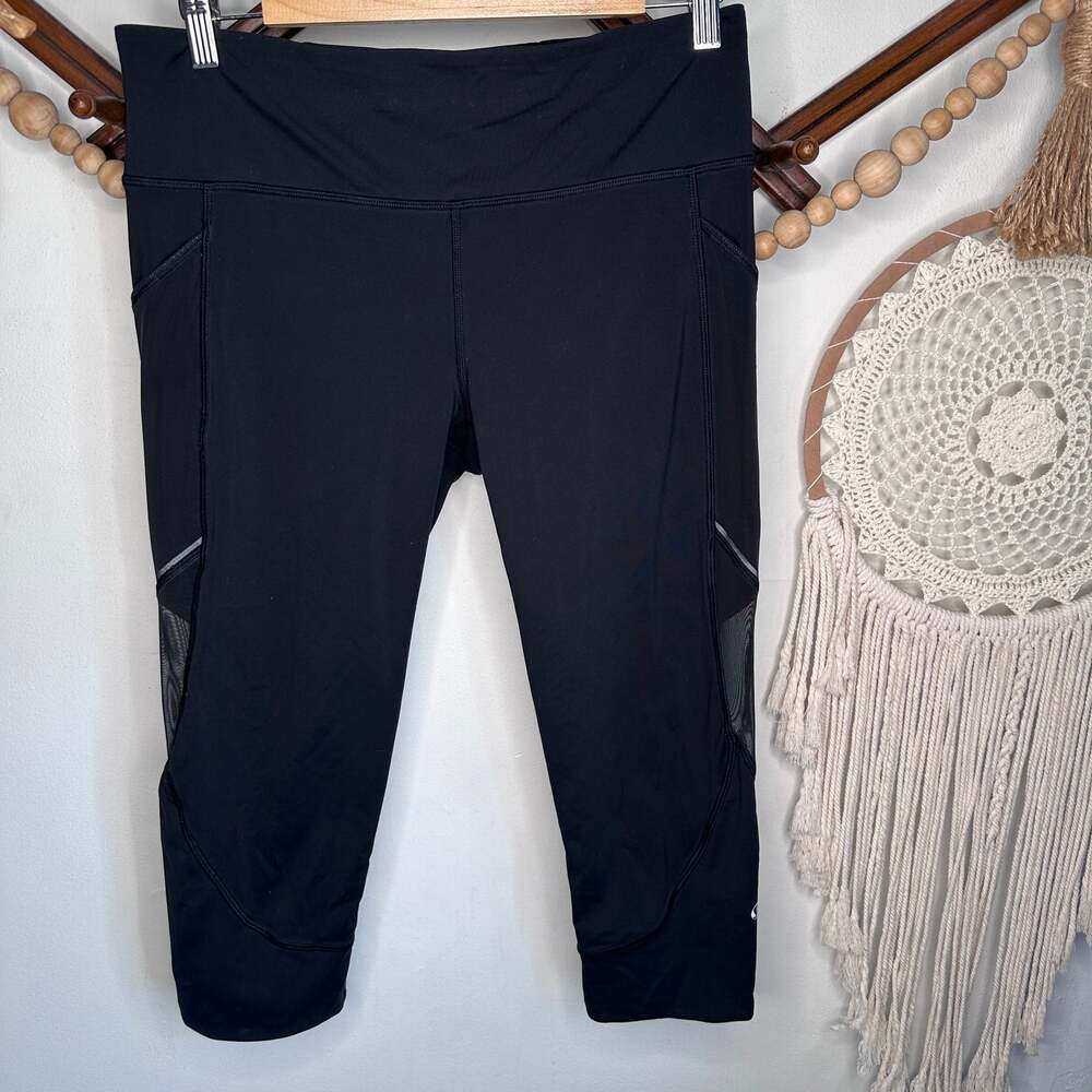 Lululemon Mesh Detail Crop Leggings